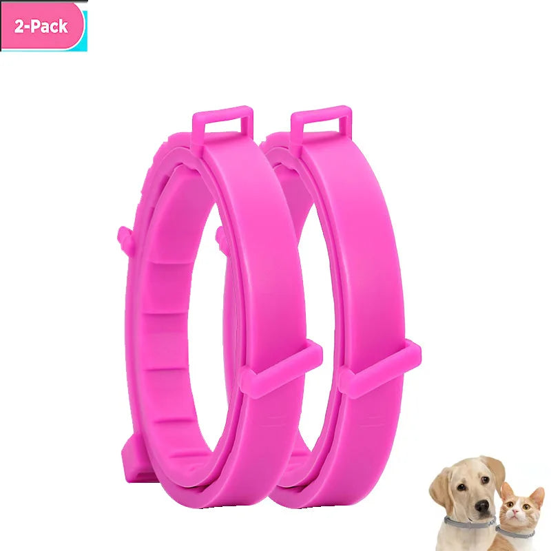 Adjustable Pet Collar for Dogs & Cats: 38cm and 72cm Sizes