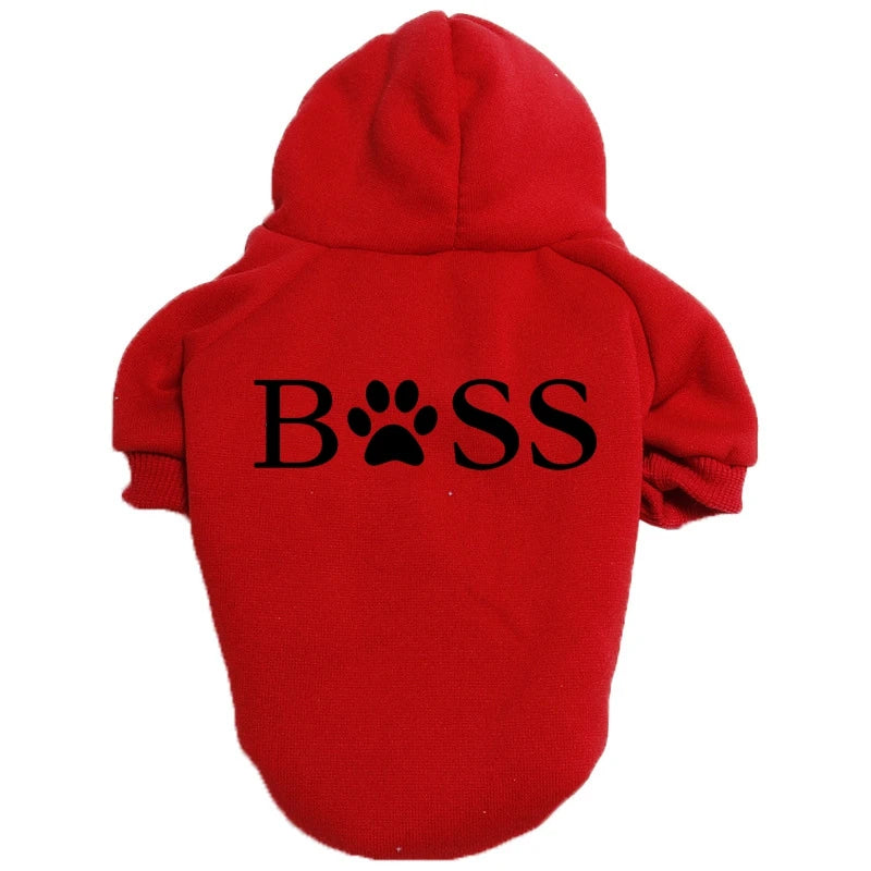 Thermal Winter Puppy Pyjamas - Warm Fleece Lounge Hoodie for Small Dogs