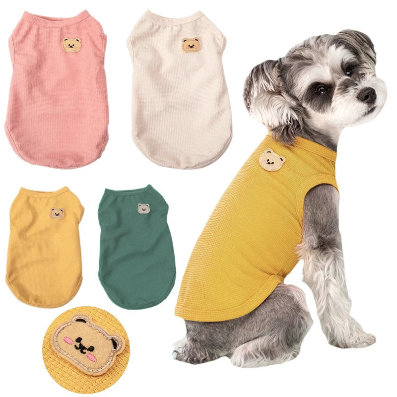 Breathable Polyester Dog Vest - Sweat-Resistant Outdoor Cat & Dog Shirt