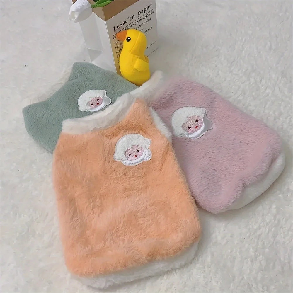 Warm Cat Sweater Vest – Soft Winter Clothing for Cats, Kittens & Small Dogs