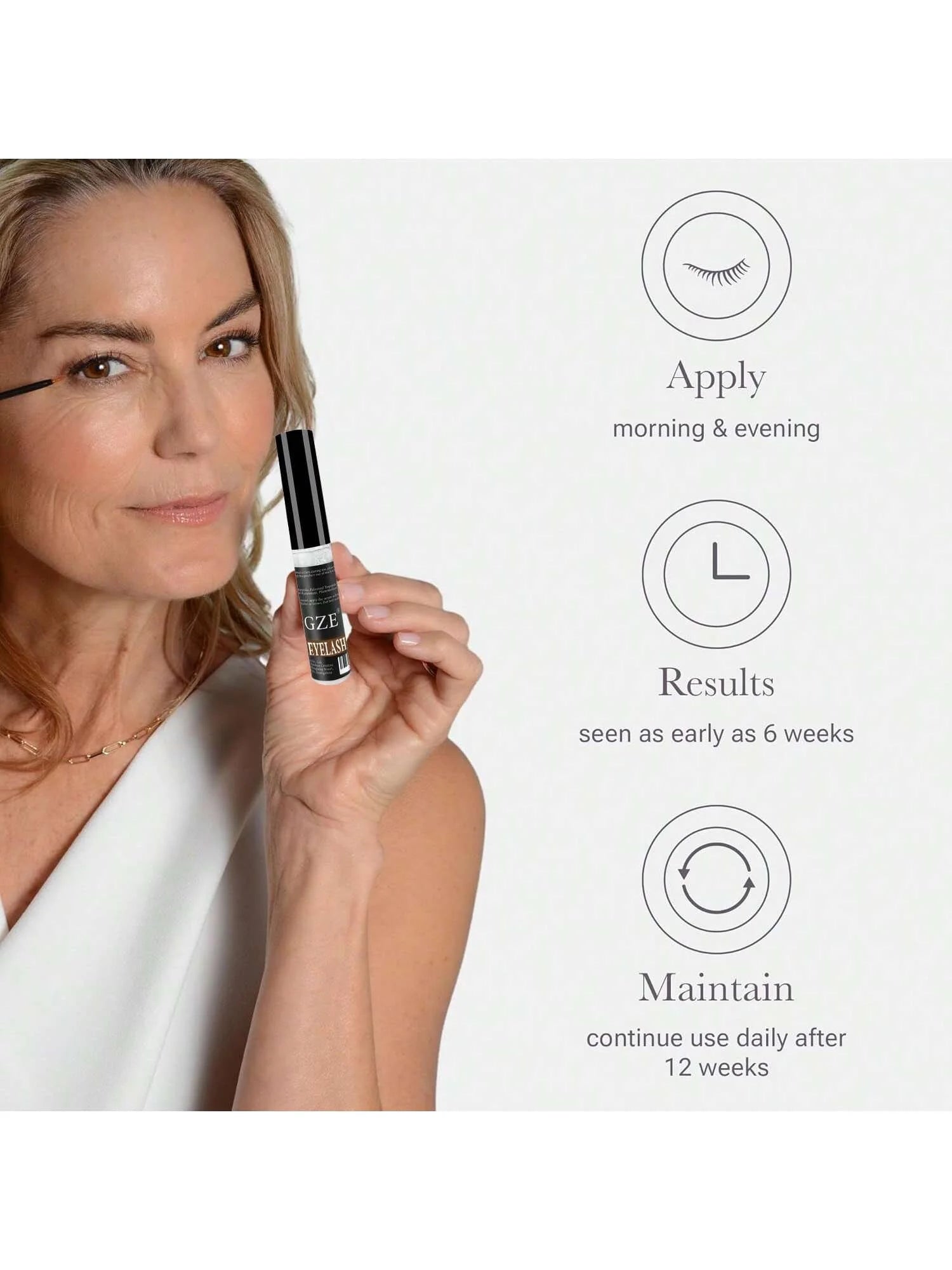 GZE Lash Boosting Serum - Enhance and Strengthen Your Lashes - PULSE MART