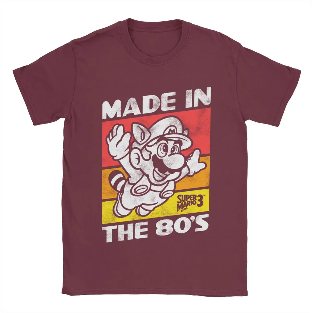 Men’s “Made In The 80s” T-Shirt – Funny Retro Cotton Short Sleeve Tee