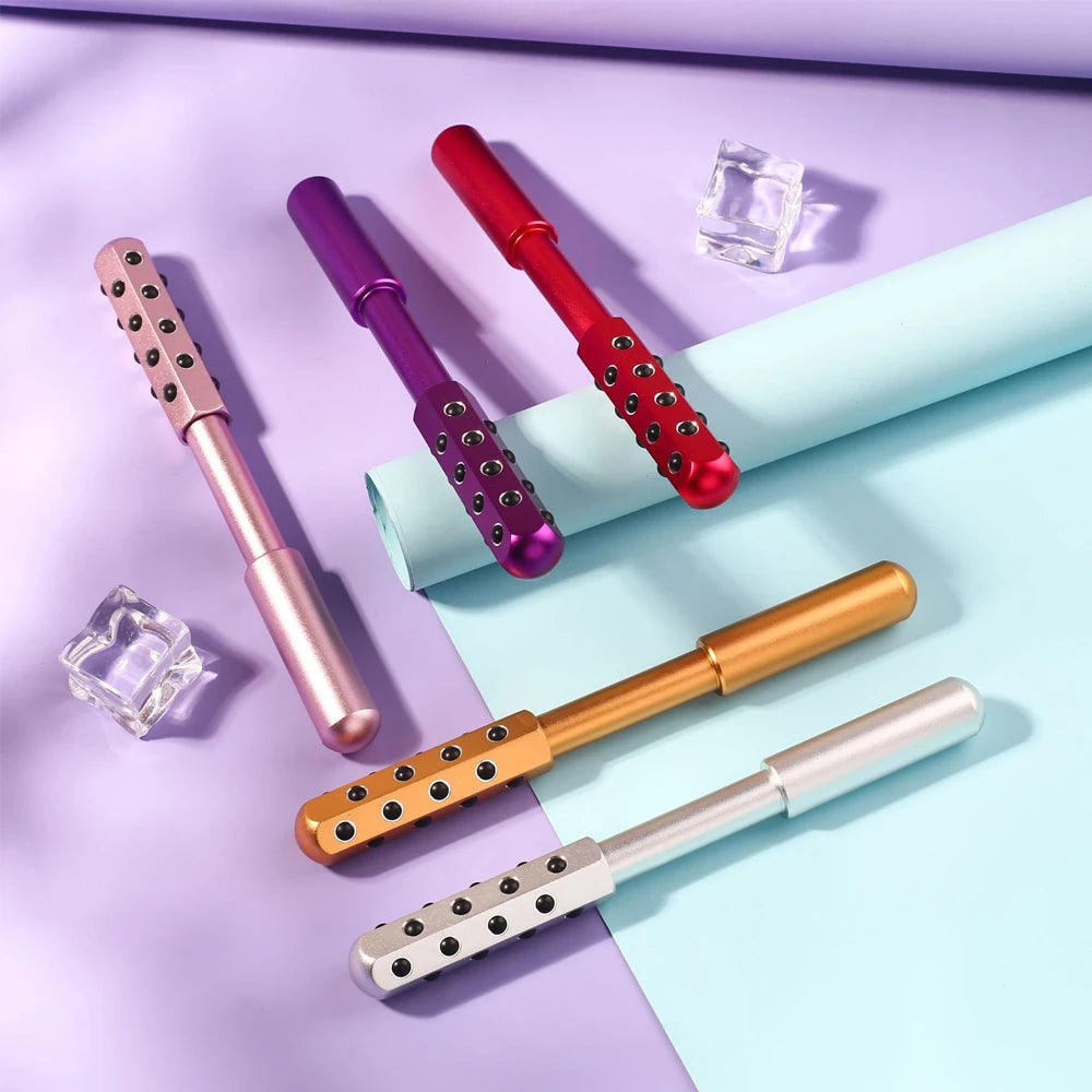 Germanium Face Massage Roller - Firming, Lifting, and Anti-Wrinkle Skin Care Tool, r for Radiant Complexion - PULSE MART