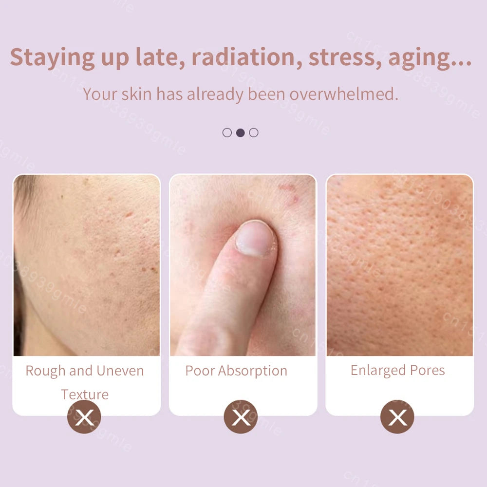 Double-Headed Facial Ice Roller - Resin Massage Tool for Face and Head, Fragrance-Free, Battery-Free Design - PULSE MART