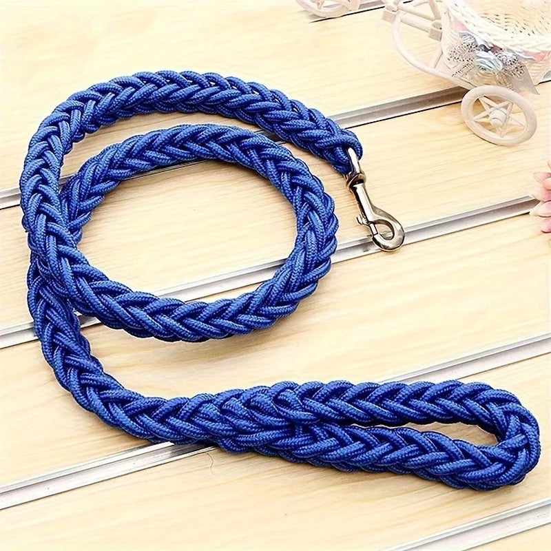 Heavy-Duty Braided Dog Leash - Strong Training Lead for Large Dogs