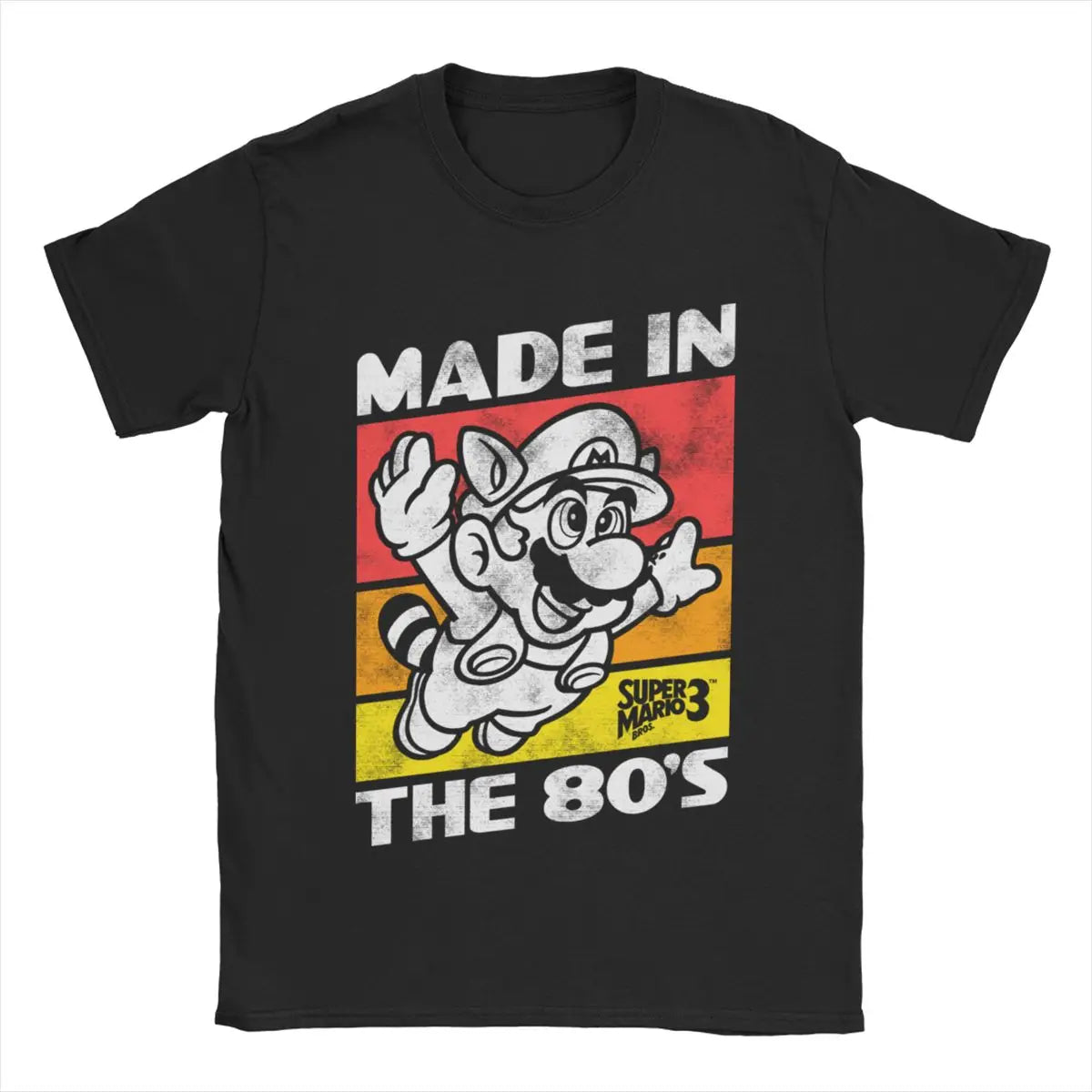Men’s “Made In The 80s” T-Shirt – Funny Retro Cotton Short Sleeve Tee