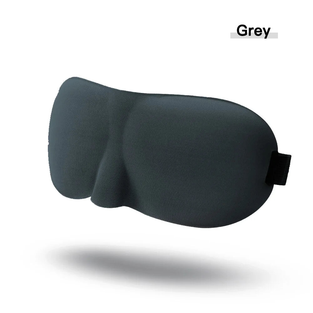 3D Contoured Eye Mask – Light Blocking Sleep Mask for Men & Women, Soft & Breathable - PULSE MART