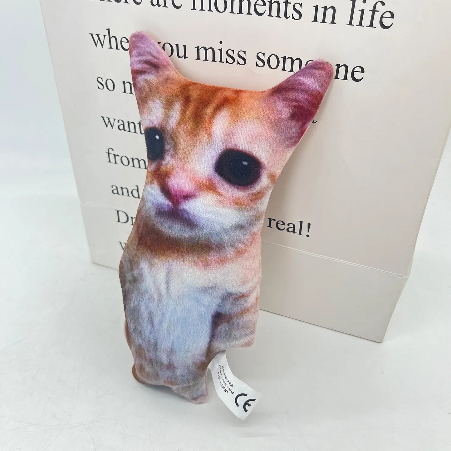 21cm Cute El Gato Cat Plush Toy – Soft Stuffed Cat Doll Collectible Gift