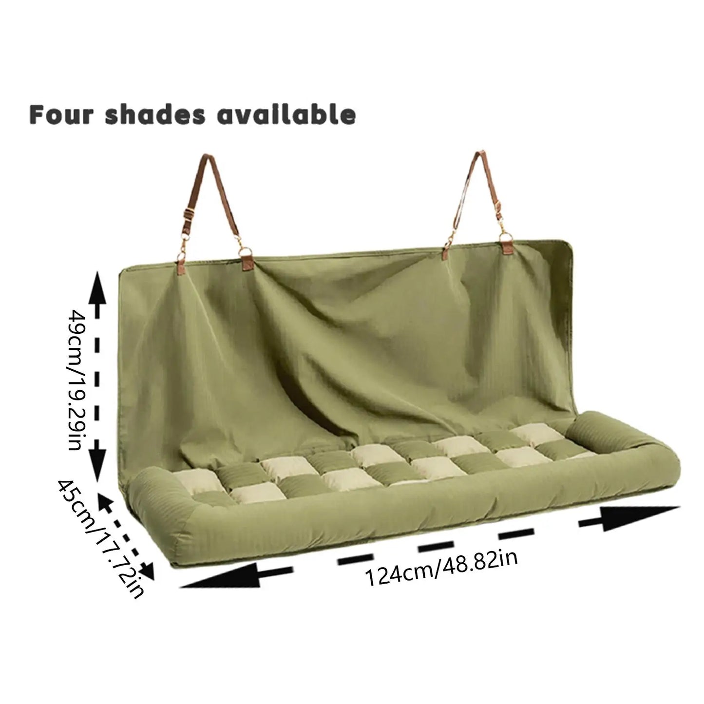 Foldable Dog Car Seat Cover – Waterproof Back Seat Pet Mat for Cars, SUVs, Trucks and RVs