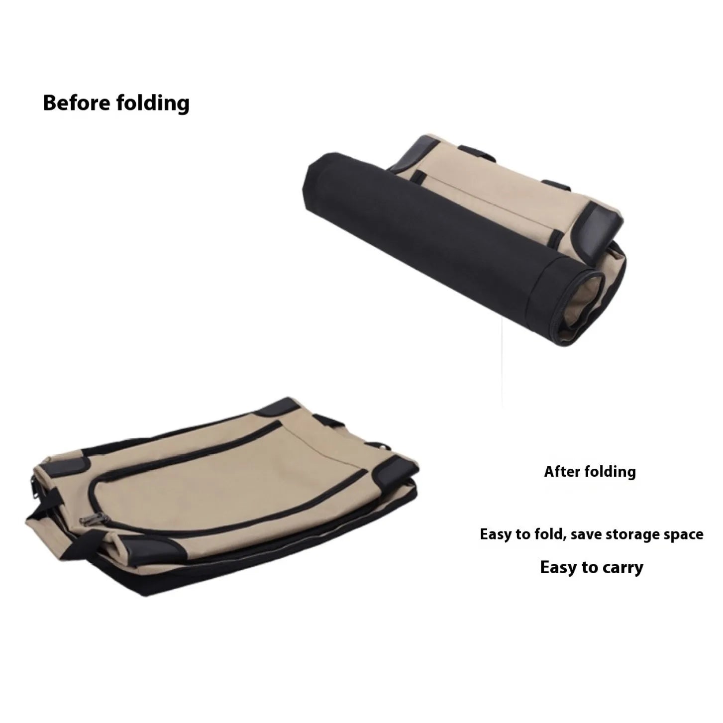 Pet Travel Carrier Bag – Soft-Sided Portable Car Seat for Dogs & Cats