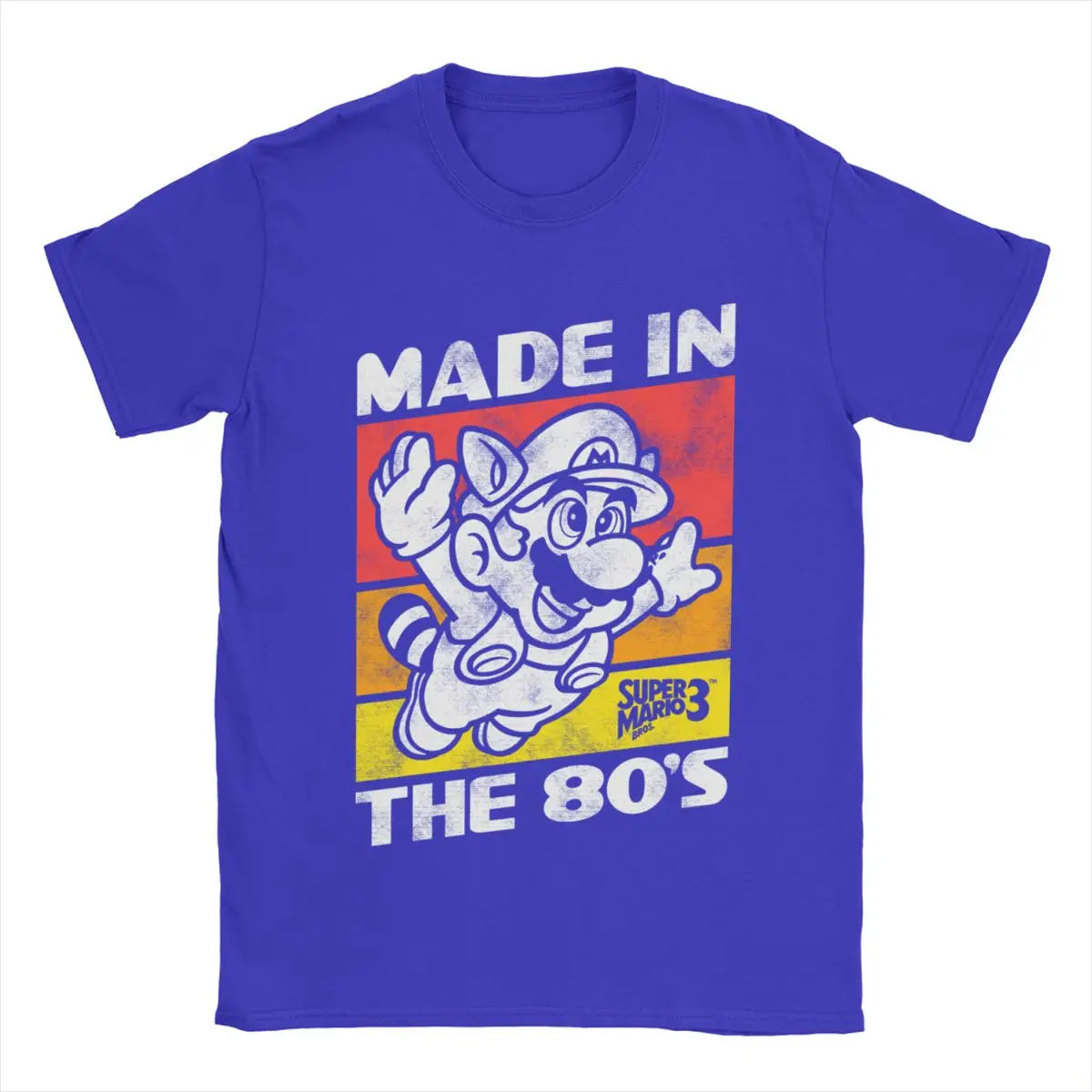 Men’s “Made In The 80s” T-Shirt – Funny Retro Cotton Short Sleeve Tee