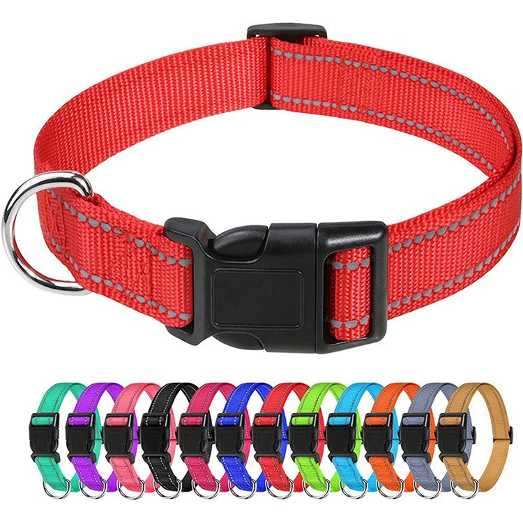 GXQ07 Choker Dog Collar: Decorative Adjustable Neckband for All Breeds