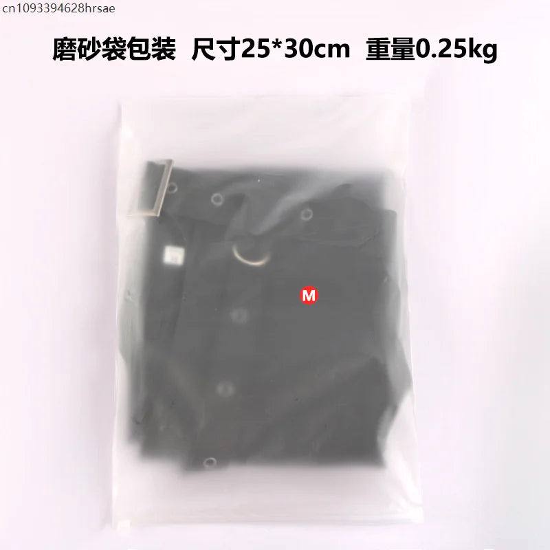 Men’s Gothic Irregular Skirt – Black High Waist Pleated Steampunk Rock Long Skirt for Halloween