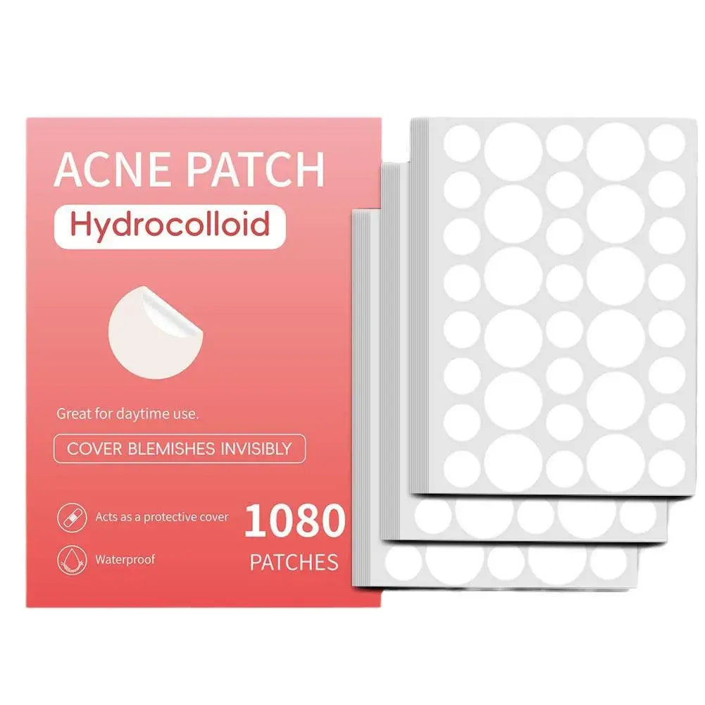 200–1080PCS Invisible Hydrocolloid Pimple Patches - PULSE MART