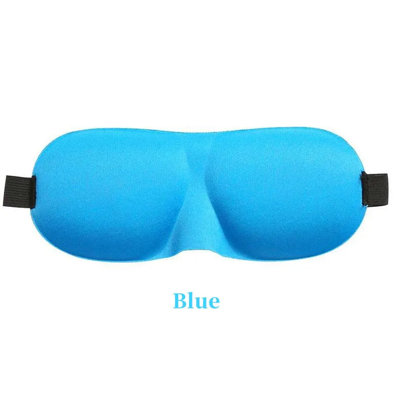 3D Padded Sleep Mask – Light Blocking Soft Eye Mask & Blindfold for Rest - PULSE MART