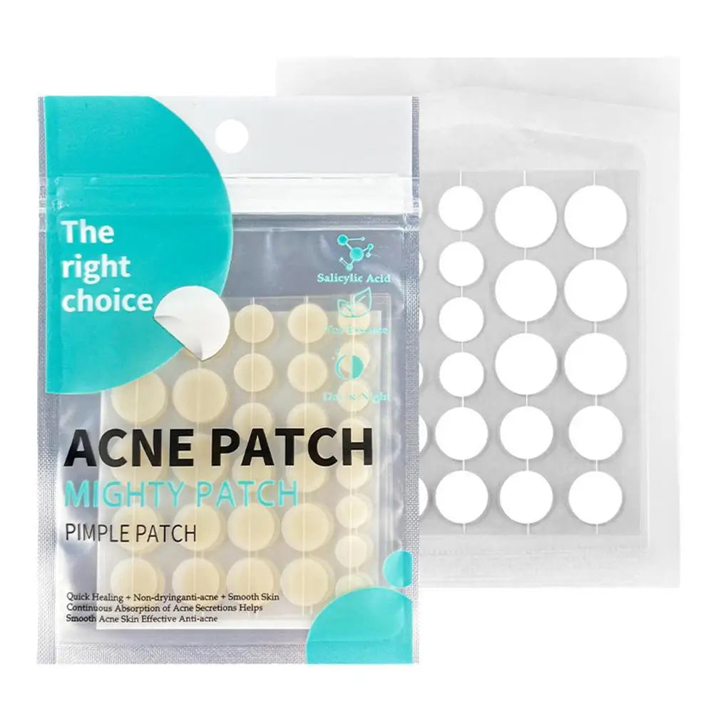 30pcs Hydrocolloid Salicylic Acne Pimple Patch Fade Repair Acne Invisible - PULSE MART