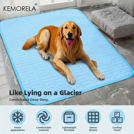 The Instant Relief Ice Silk Cooling Pet Mat