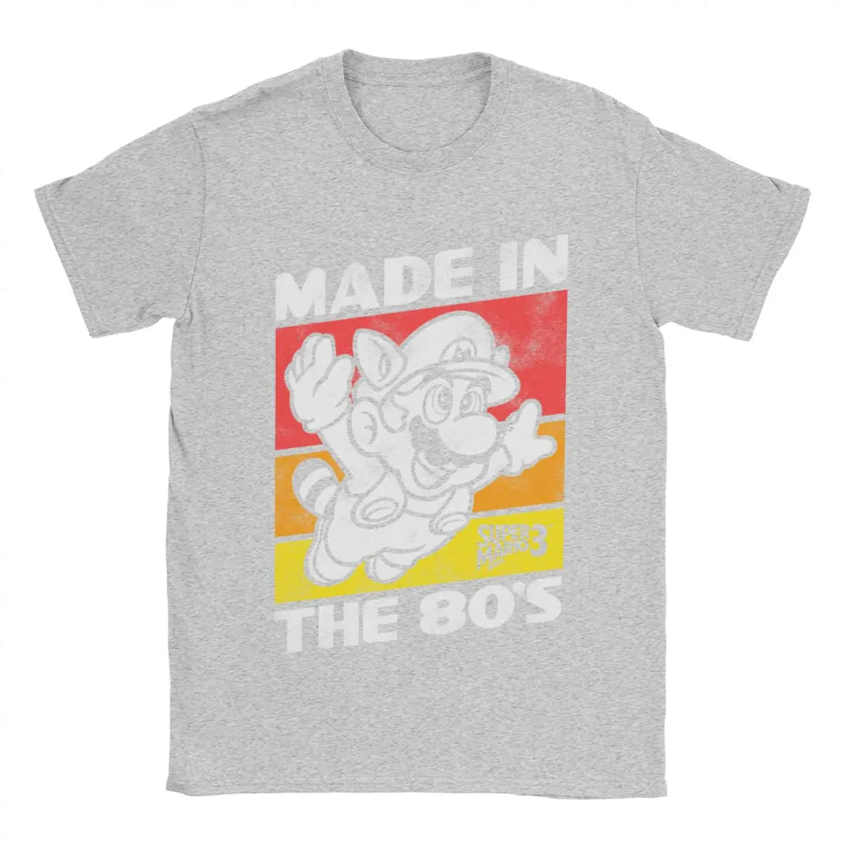 Men’s “Made In The 80s” T-Shirt – Funny Retro Cotton Short Sleeve Tee