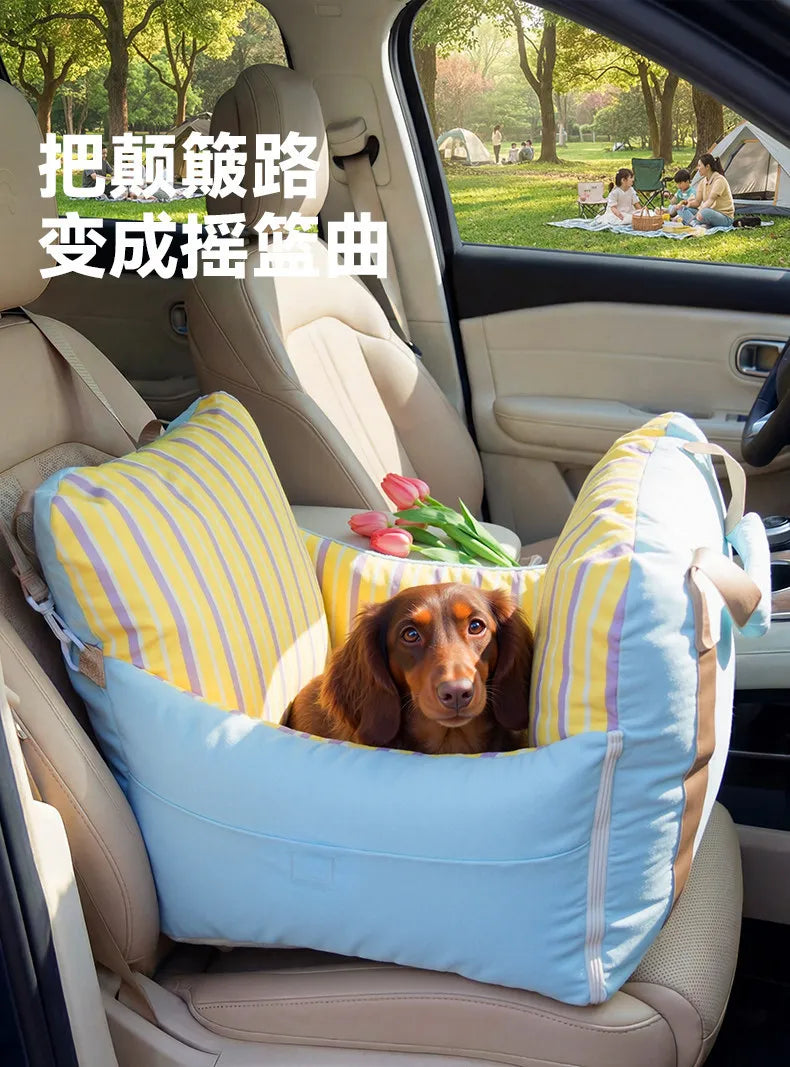 Car Pet for Outdoor Travel Small Dogs Cats Warm Nest Sleeping Dog Accessories for Small Dogs Cat Carrier