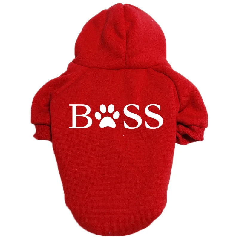 Thermal Winter Puppy Pyjamas - Warm Fleece Lounge Hoodie for Small Dogs