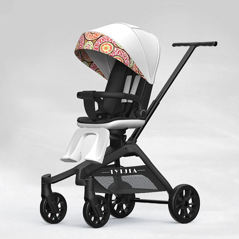 Baby Stroller Foldable Travel Carriage Cart Lightweight Stroller Children Four-Wheel Cart Portable carriers and strollers - PULSE MART