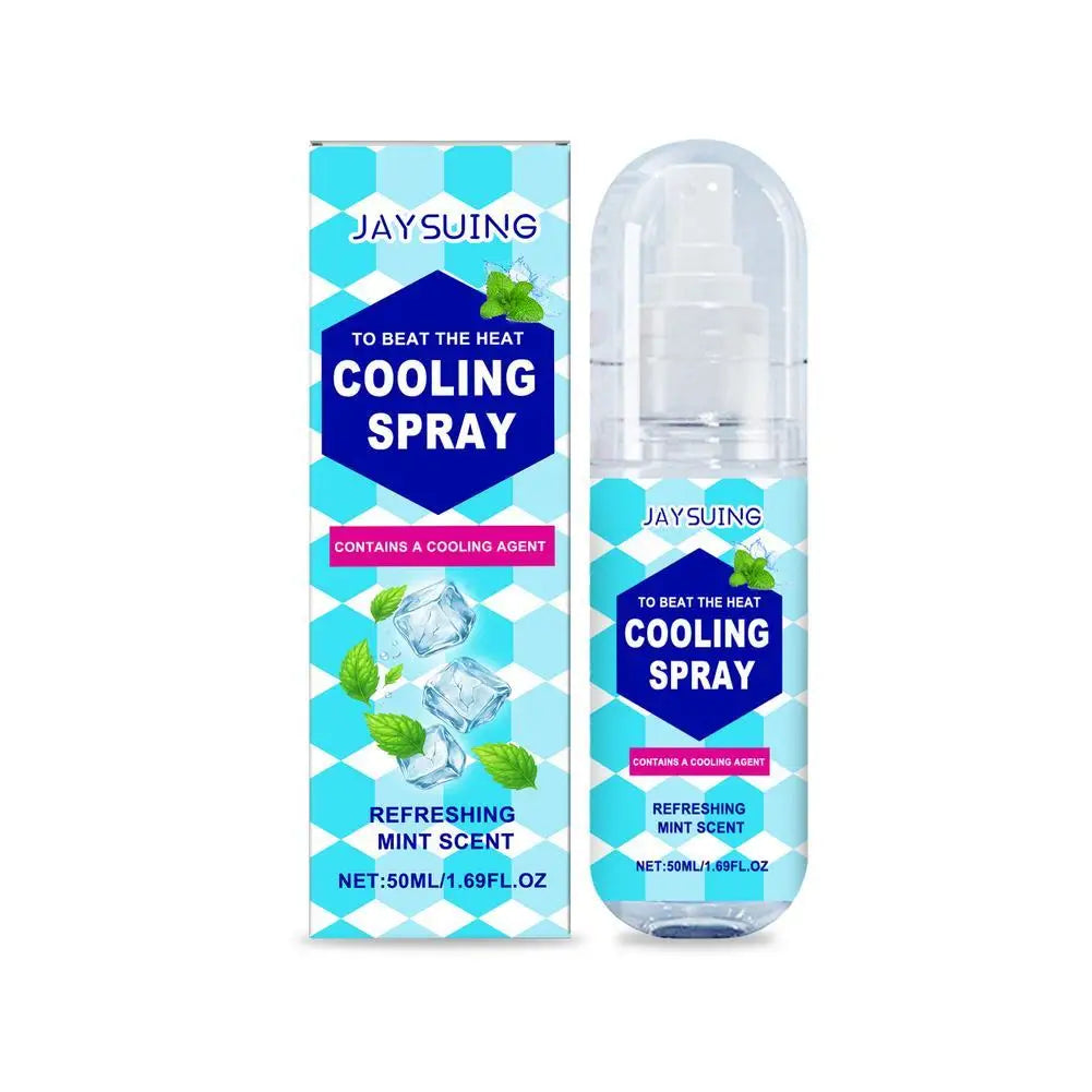 1/2PCS Summer Cooling Body Spray Portable Refreshing Mist Instant Cool Sensation