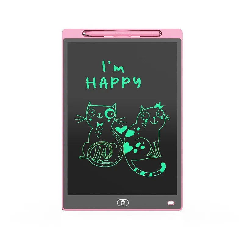 8.5/10/12/16 Inch LCD Writing Tablet for Kids,Reusable Magic Drawing Board with Stylus,Eco-Friendly Erasable Doodle Pad Toy Gift