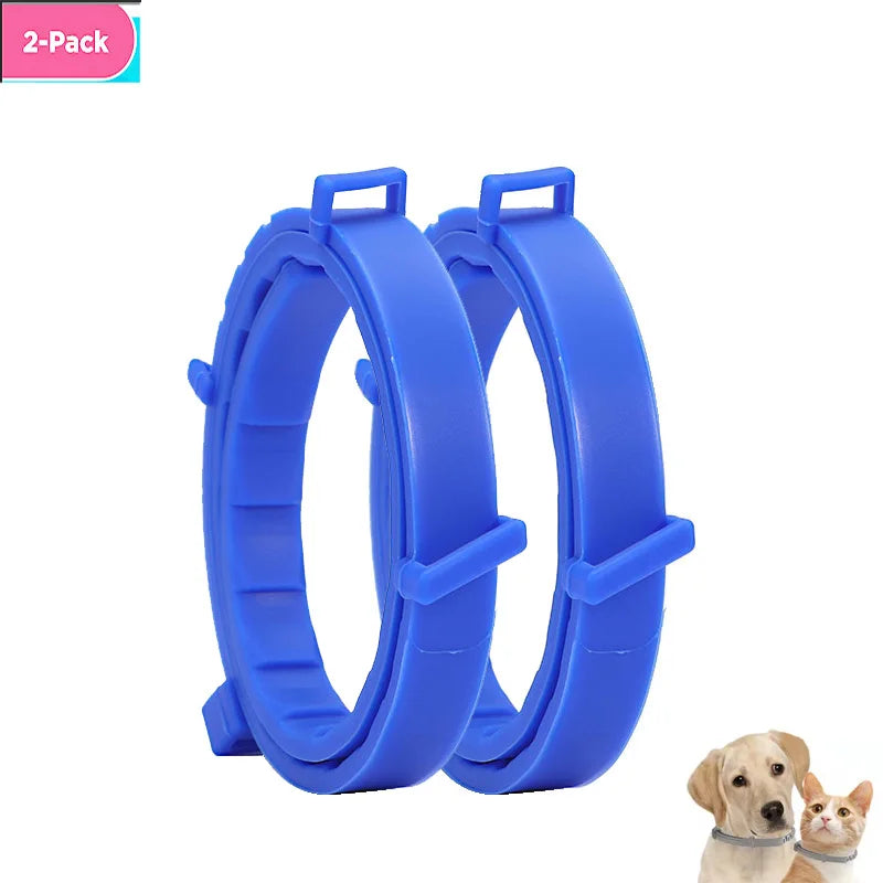 Adjustable Pet Collar for Dogs & Cats: 38cm and 72cm Sizes