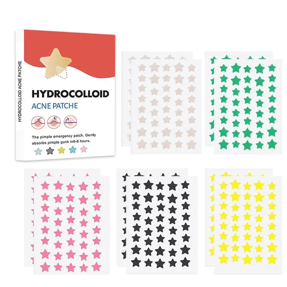 200–1080PCS Invisible Hydrocolloid Pimple Patches - PULSE MART