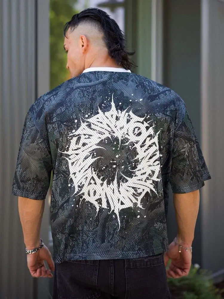 Men’s Summer Sports T-Shirt – Casual Gym &amp; Running Tee