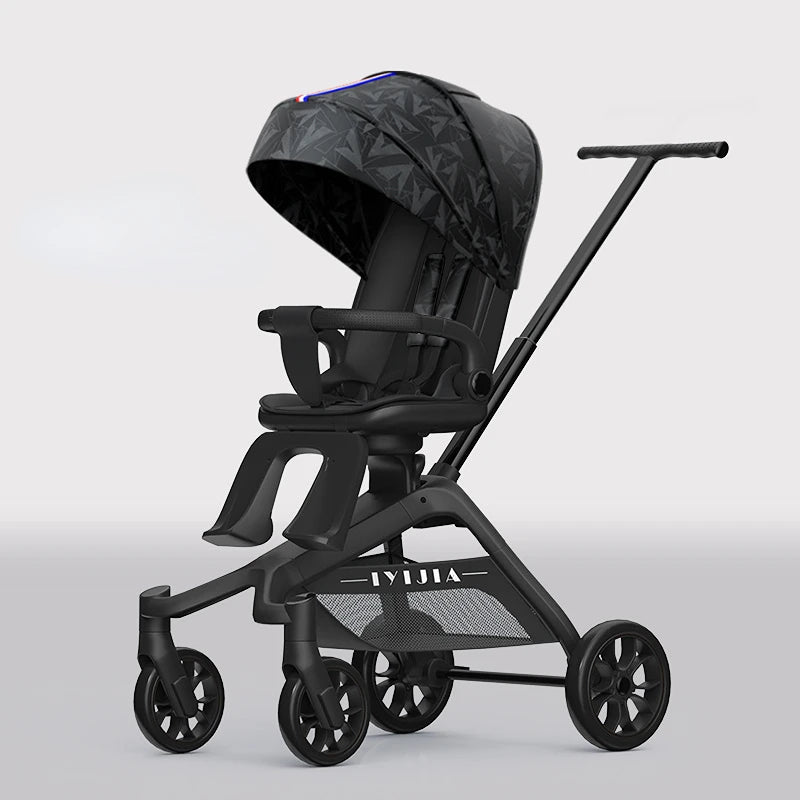 Baby Stroller Foldable Travel Carriage Cart Lightweight Stroller Children Four-Wheel Cart Portable carriers and strollers - PULSE MART