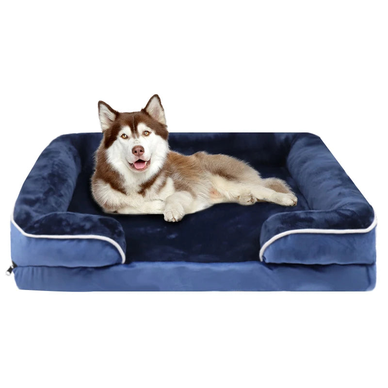 Orthopedic Dog Bed Sofa Bed, Extra Large Washable Pet Couch
