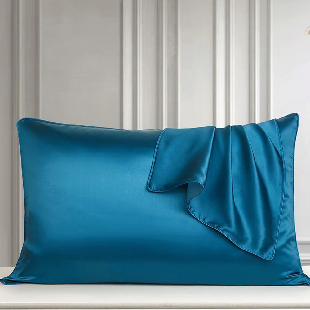 100% Natural Mulberry Silk Pillowcase - 22 Momme Luxury, Dual-Sided with Hidden Zipper - PULSE MART