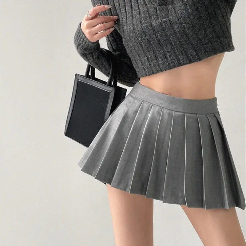 Skirts for Women High Waist Woman Skirt Sexy Trend Coquette Korean Fashion - PULSE MART