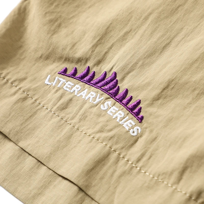 Men Shirts Fashion Business Outdoor Function Waterproof Sunscreen Quick Drying Breathable Summer shirt