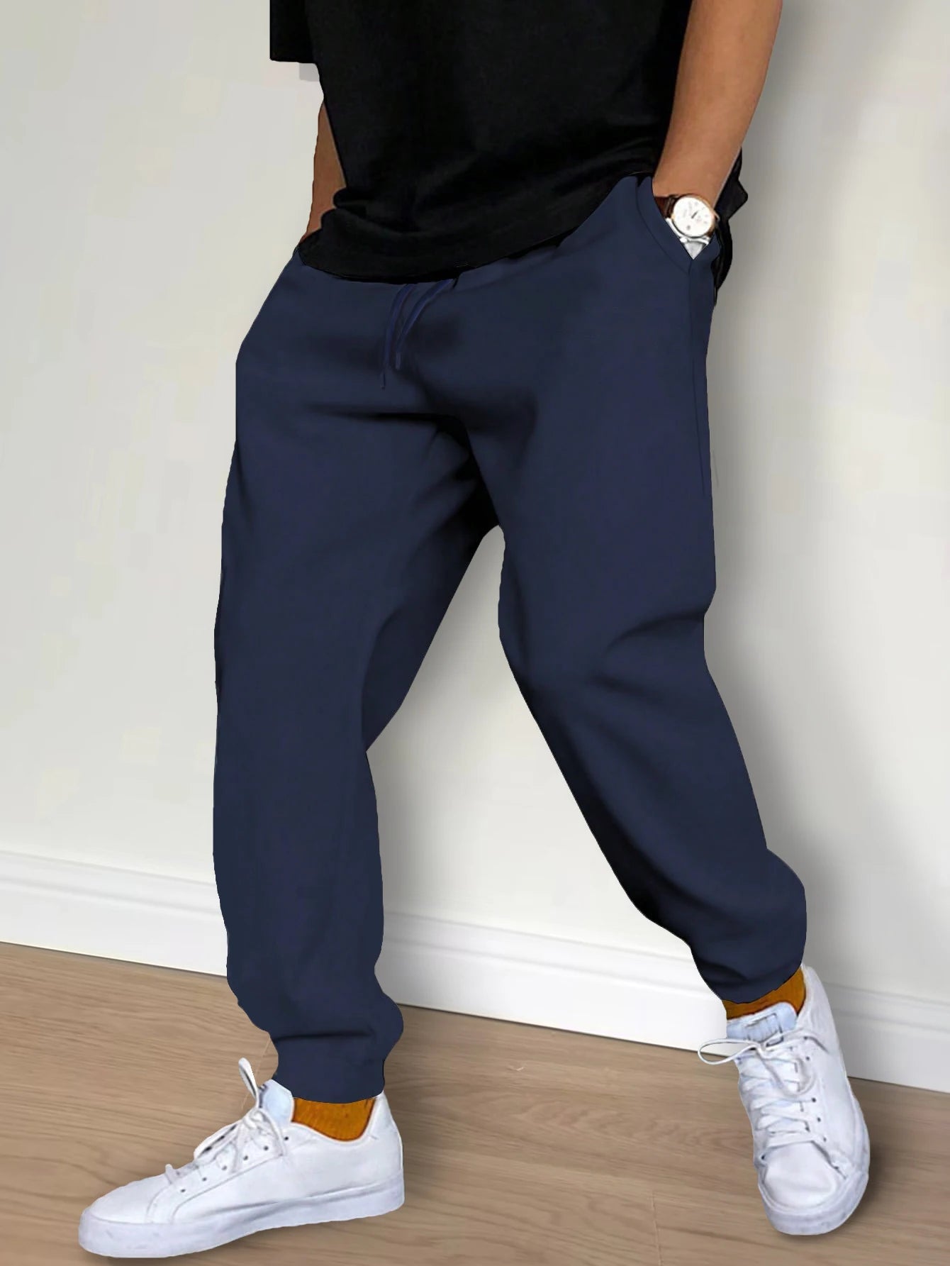 Men's Pants Casual Fashion Sports Pants Gym Sport Trousers Jogger Sweatpants Running