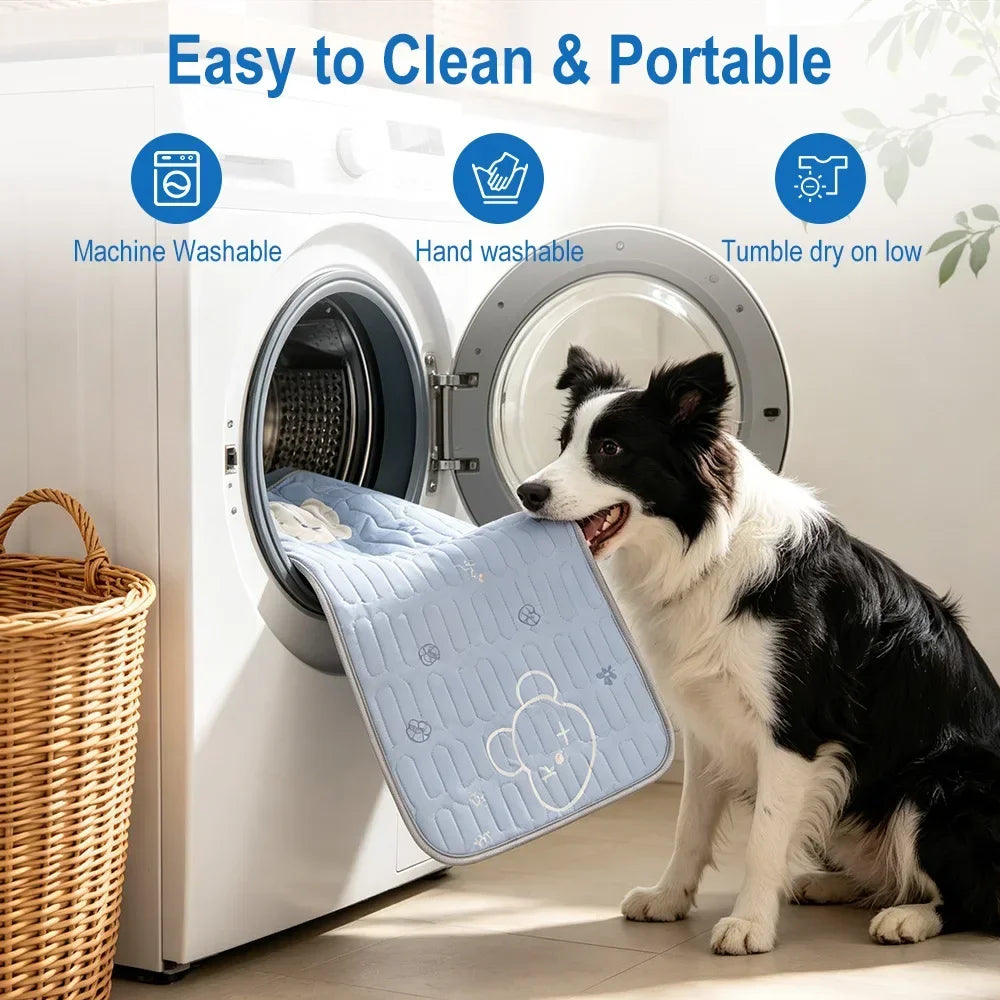 Summer Pet Cooling Mat, Ice Pad Blanket Sofa Cushion