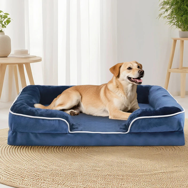 Orthopedic Dog Bed Sofa Bed, Extra Large Washable Pet Couch