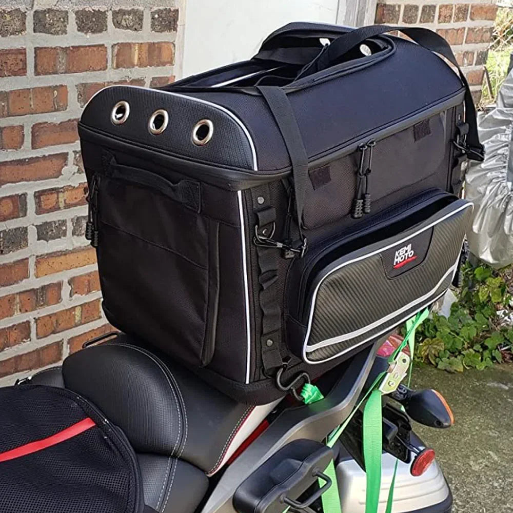 Motorcycle Pet Carrier Bag – Dog & Cat Carrier for Harley Touring, Street Glide, Road King & Trike Models
