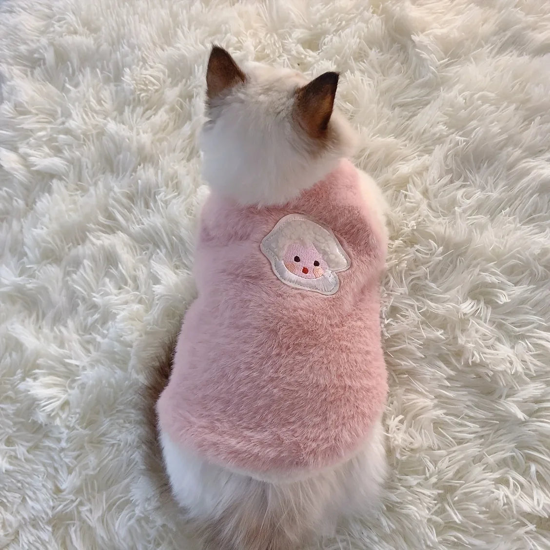 Warm Cat Sweater Vest – Soft Winter Clothing for Cats, Kittens & Small Dogs