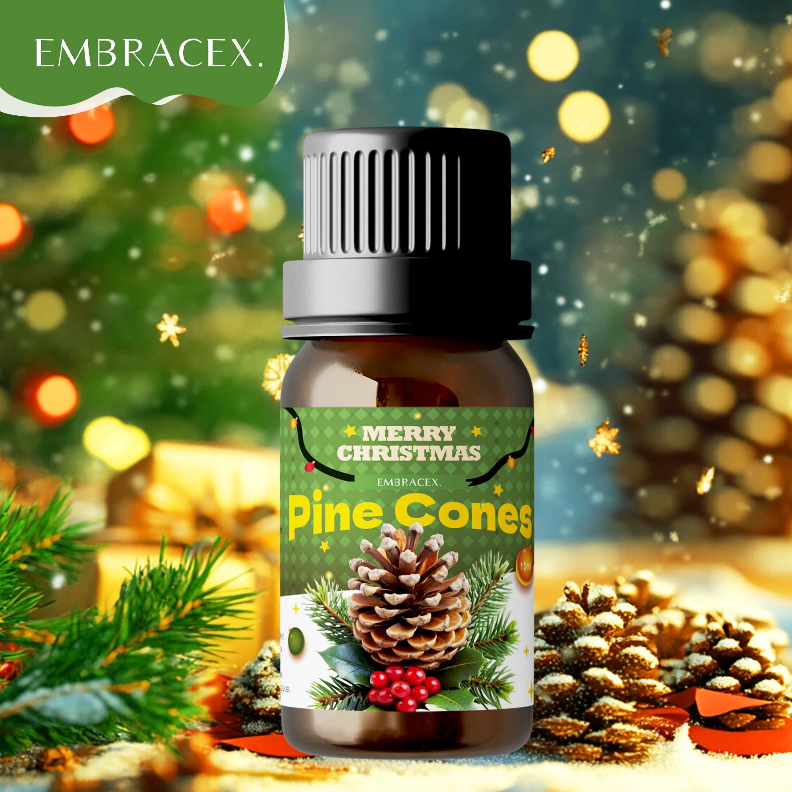 6PC/1PC 10ML Merry Christmas Essential Oils Christmas candle soap Christmas decoration Christmas atmosphere Christmas gifts