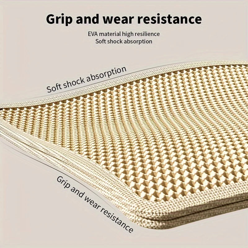 Large Honeycomb Double-Layer Cat Litter Mat – Waterproof Easy-Clean Litter Catcher