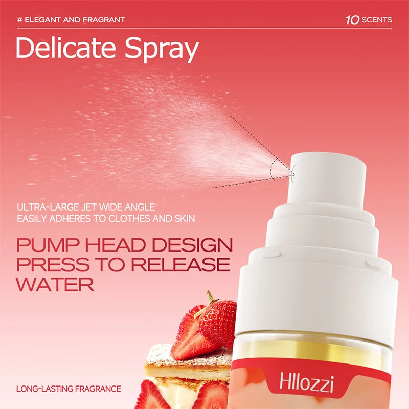 Super Vanilla Body Mist Body Spray 100ml Different Scents Elegant Women's Perfume