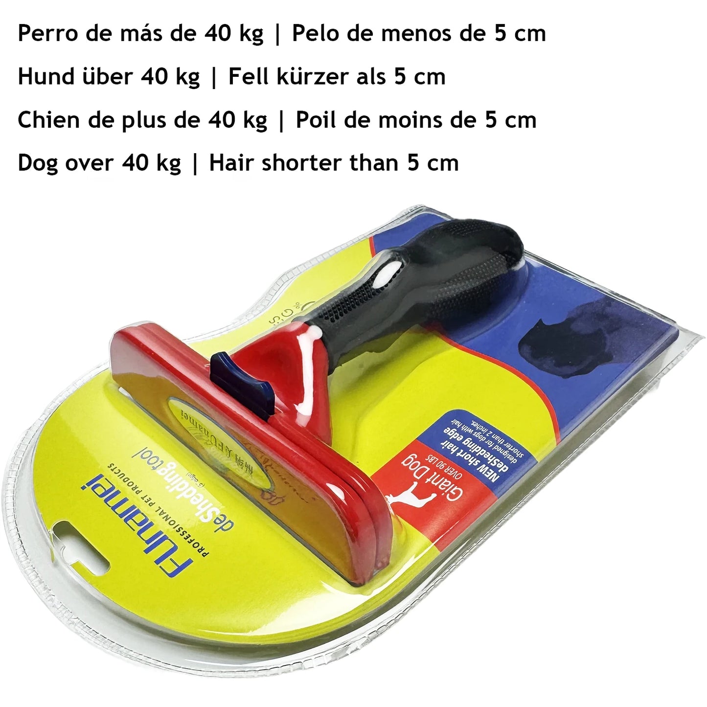 Dual-Sided Pet Dematting Comb - Anti-Lice Knot Remover for Dogs & Cats