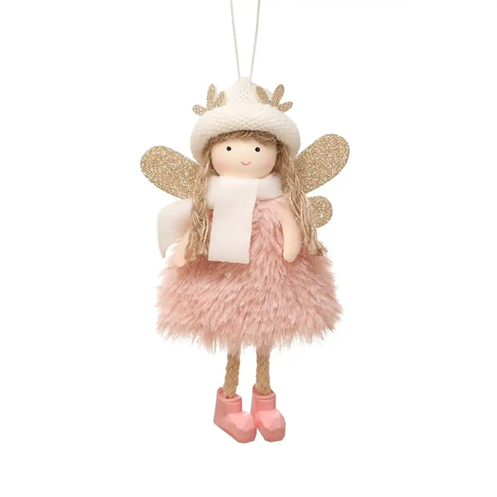 Christmas Pendant for Christmas Tree Drop Ornaments Christmas Angel Doll Christmas Decoration Xmas Tree Decoration Hanging Doll