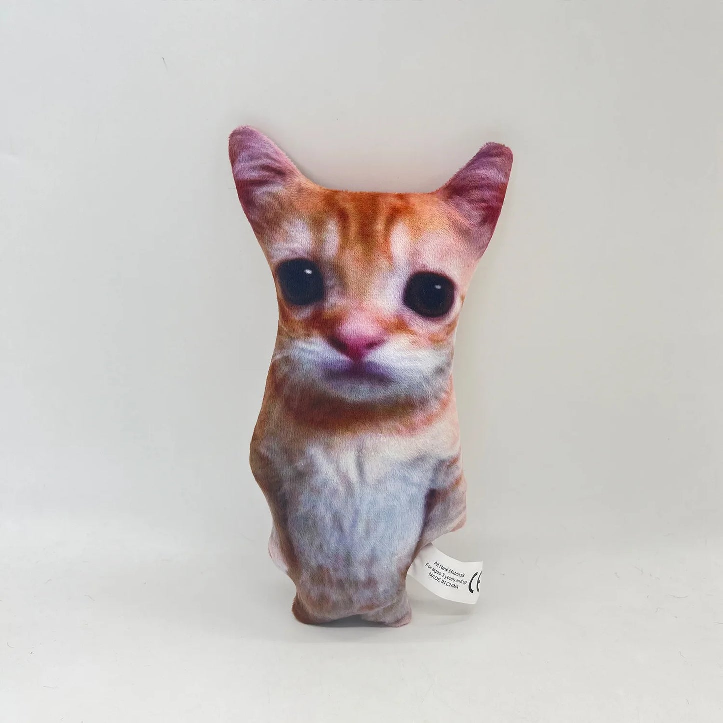 21cm Cute El Gato Cat Plush Toy – Soft Stuffed Cat Doll Collectible Gift