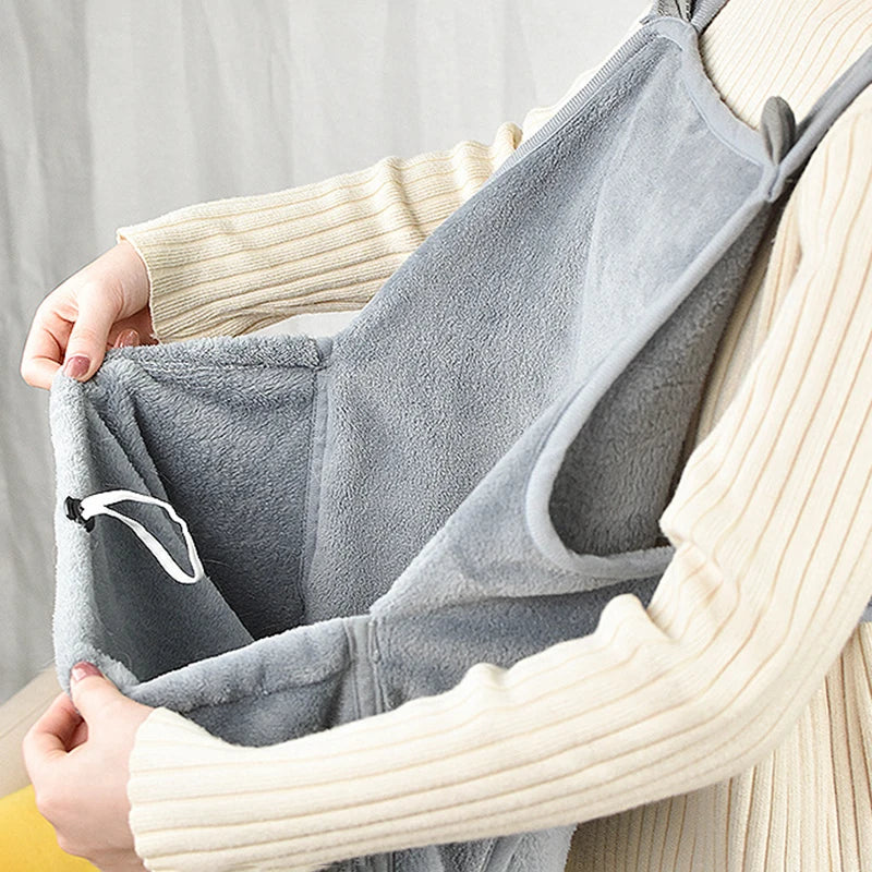 Pet Travel Sleep Bag – Plush Shoulder Carrier for Cats, Dogs & Puppies