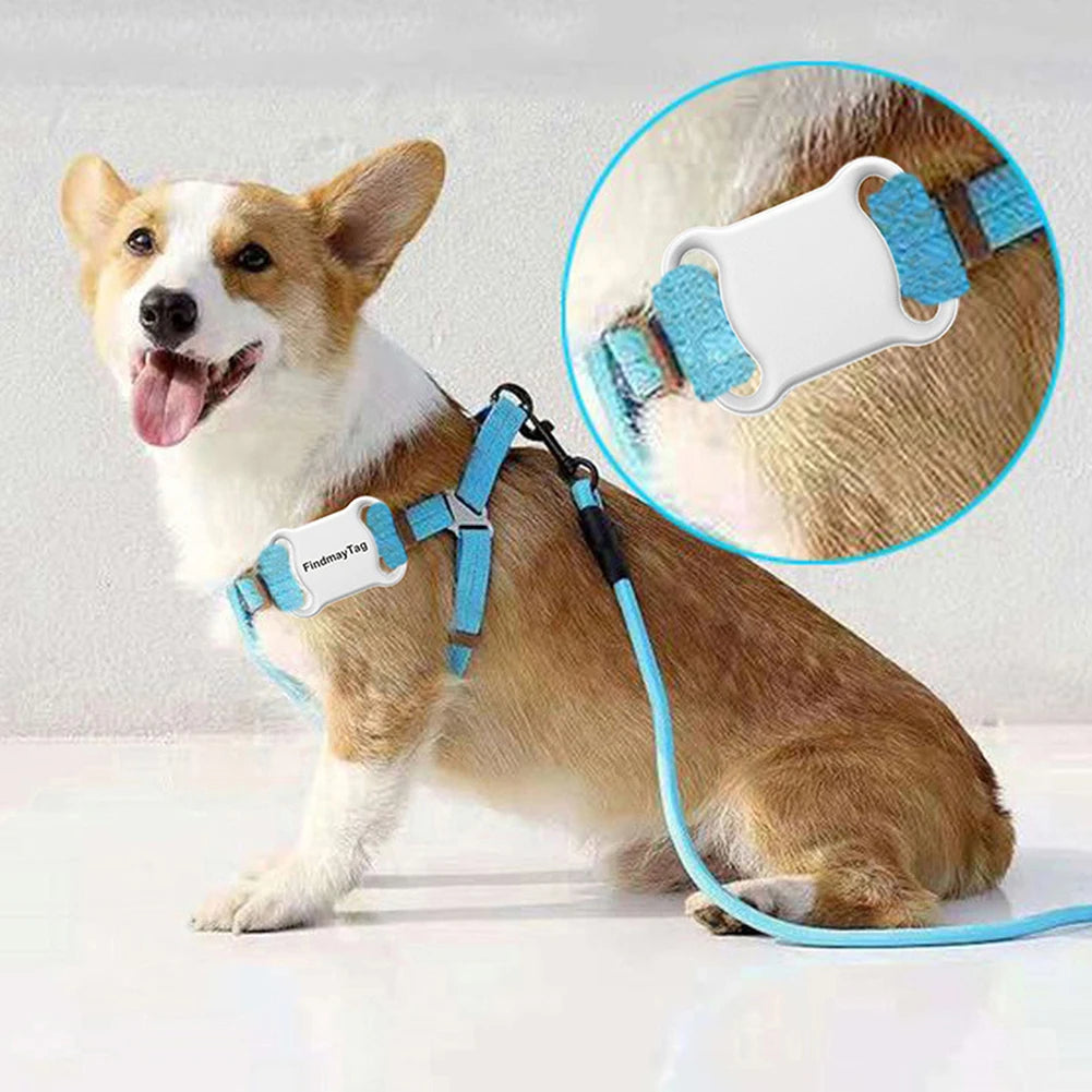 Smart GPS Pet Locator – Waterproof Mini Bluetooth Tracker with LED Light for Dogs & Cats
