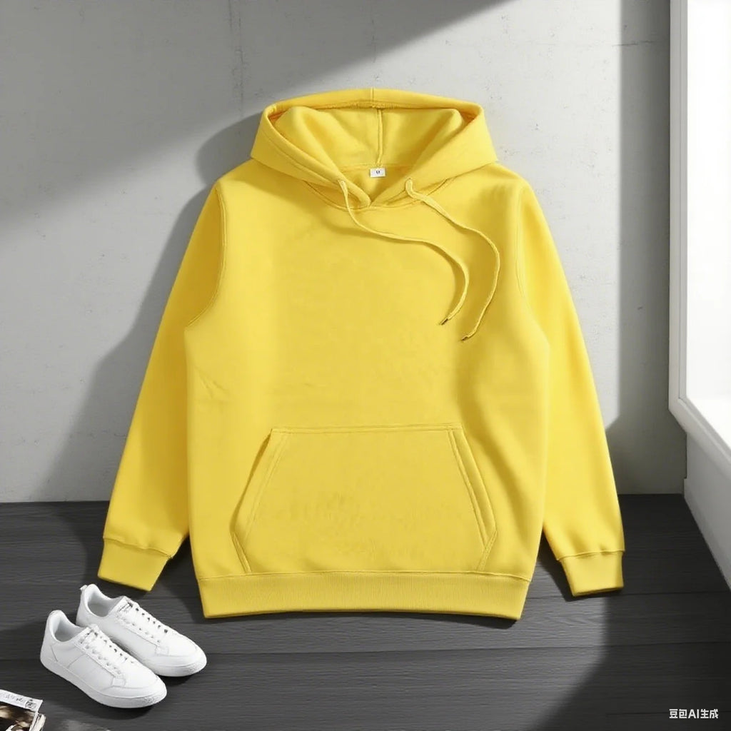 Hoodies for men and women 2025 autumn new item heavyweight American high street hooded