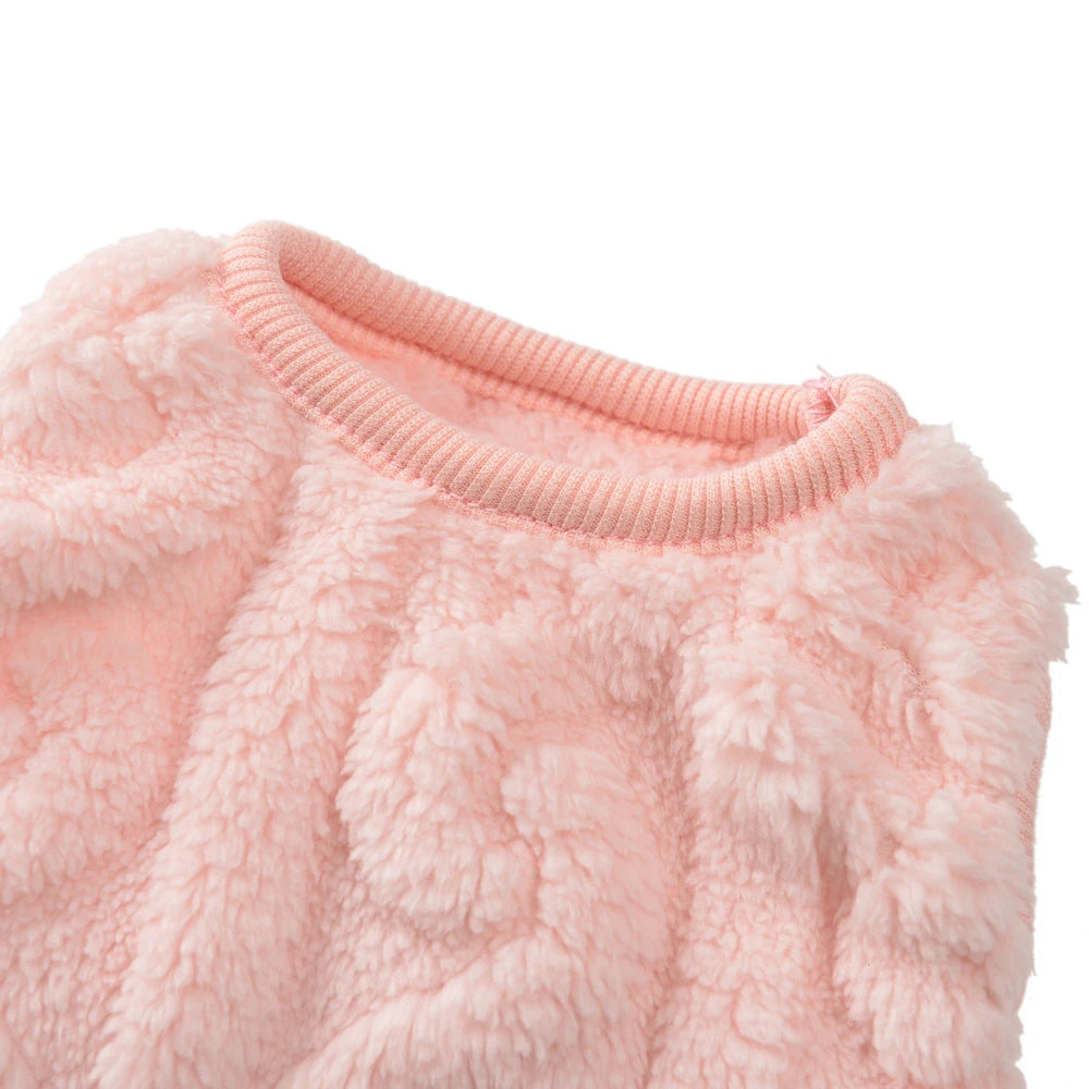Cute Fleece Cat Sweater – Warm Autumn & Winter Pullover for Cats, Kittens & Small Dogs